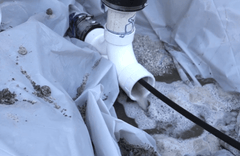Sewer Line Cleanout: Why Dried Cement in Lateral Lines Can Be a Serious Issue