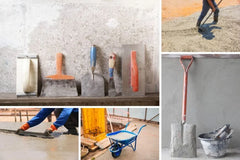 Easy removal of dried cement from steel equipment