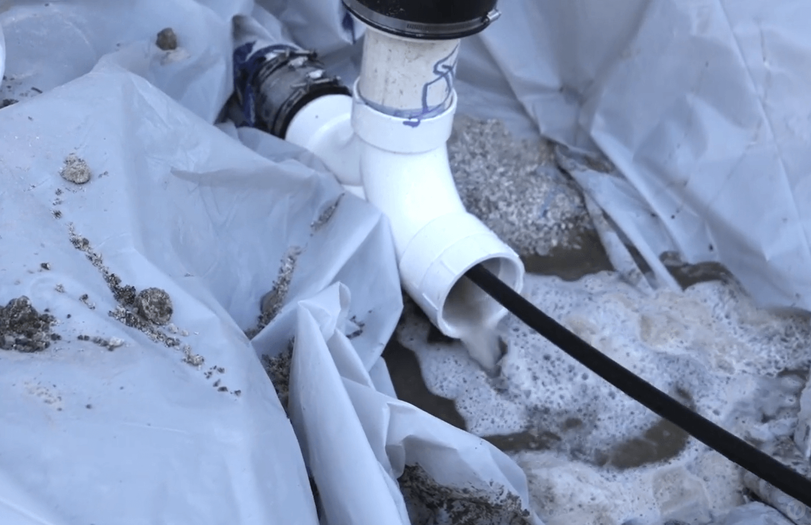 Poly Line Cleanout Sewer Line Cleanout Guide for Cement in Lateral Lines – Croc Crete®